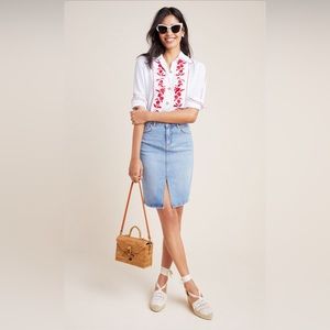 Anthropologie pencil skirt